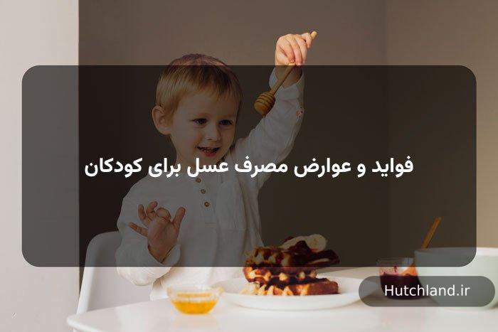 فواید و عوارض مصرف عسل برای کودکان