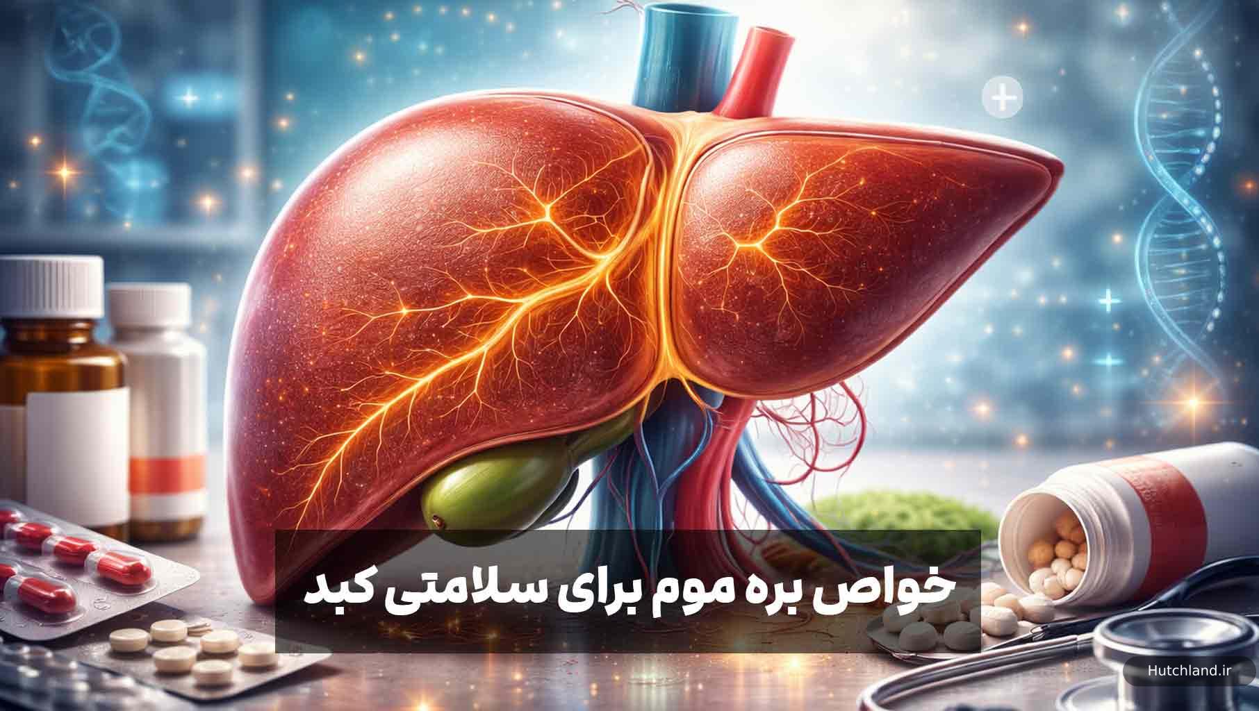 خواص بره موم برای سلامتی کبد
