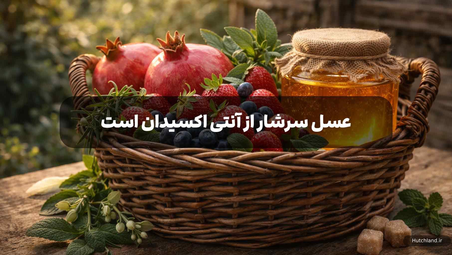 عسل سرشار از آنتی اکسیدان است