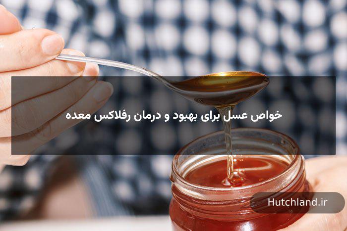 خواص عسل برای بهبود و درمان رفلاکس معده