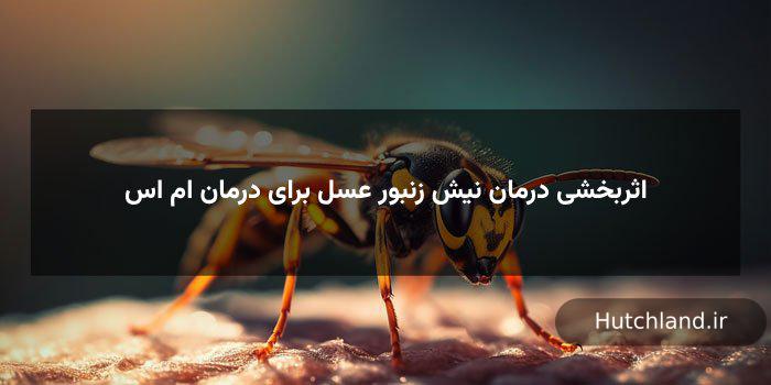 اثربخشی درمان نیش زنبور عسل برای درمان ام اس