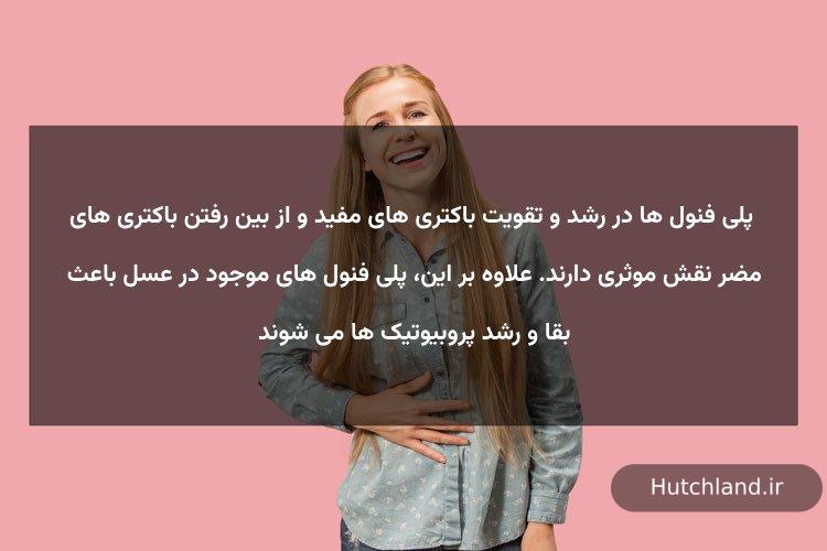 بهبود هضم غذا با پلی فنول های عسل