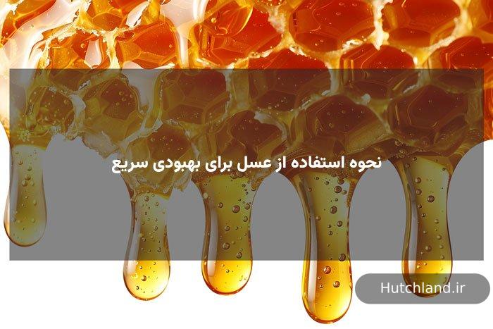 نحوه استفاده از عسل برای بهبودی سریع