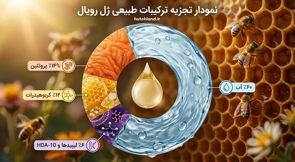 ترکیبات اصلی ژل رویال
