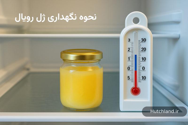 نحوه نگهداری ژل رویال