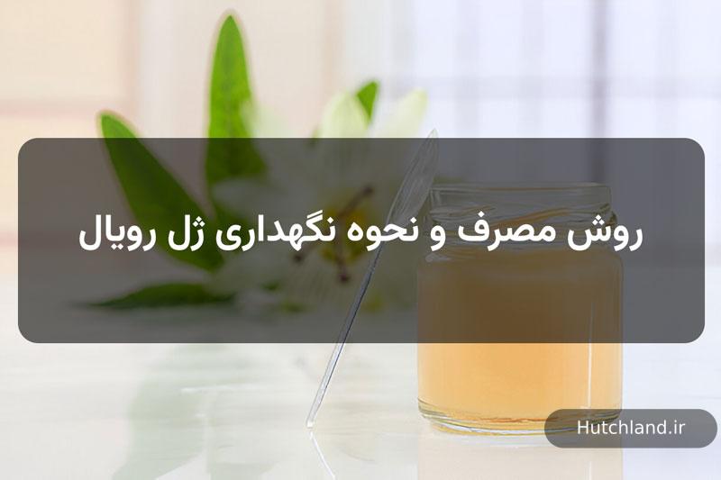 روش مصرف و نحوه نگهداری ژل رویال
