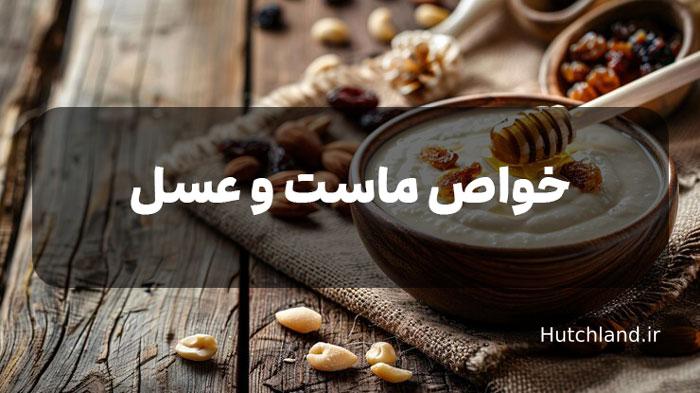 خواص ماست و عسل