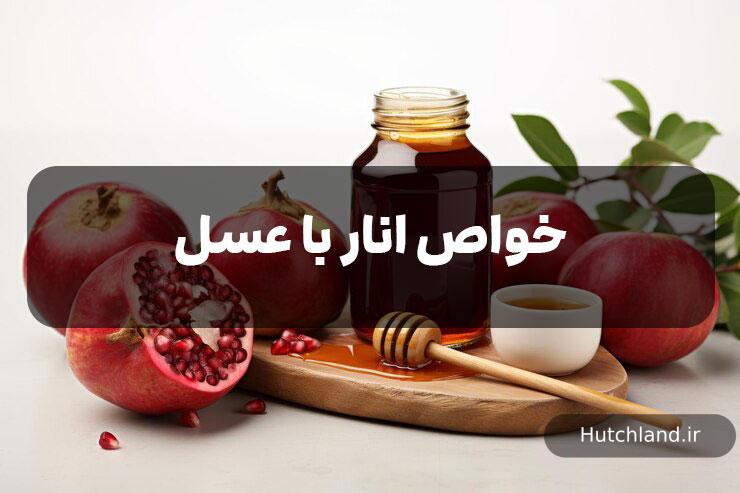 خواص انار با عسل