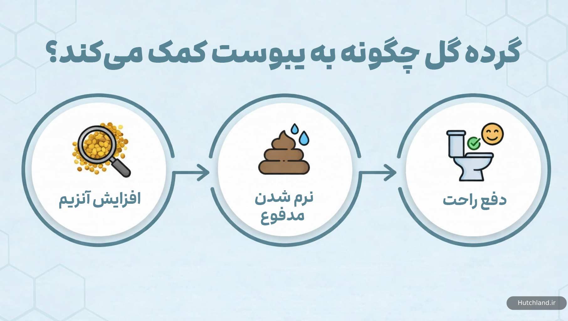 نحوه اثرگذاری گرده گل برای یبوست