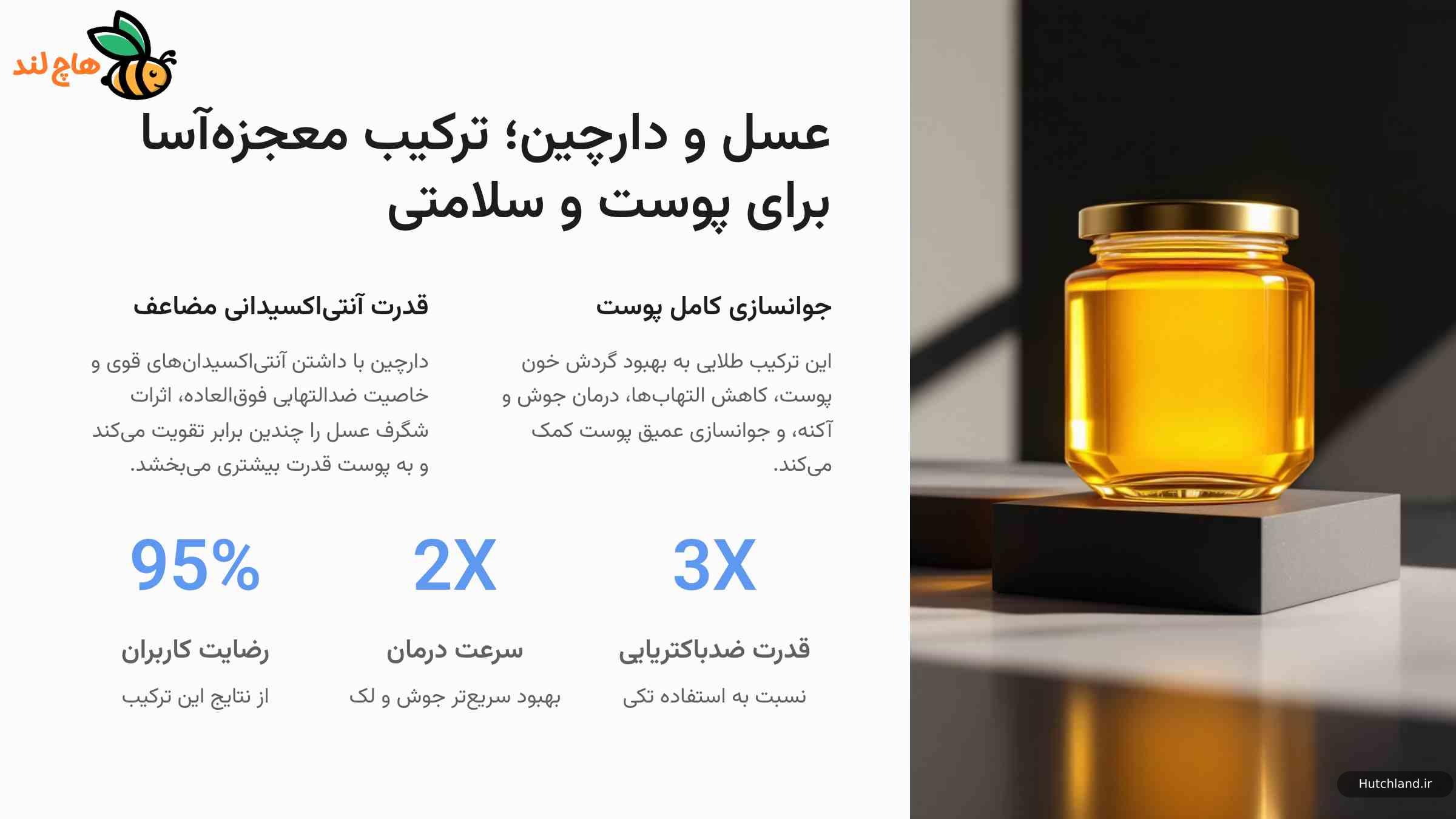 ماسک عسل و دارچین