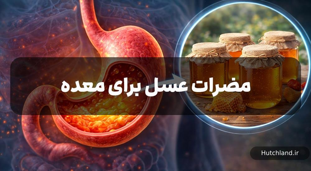 مضرات عسل برای معده