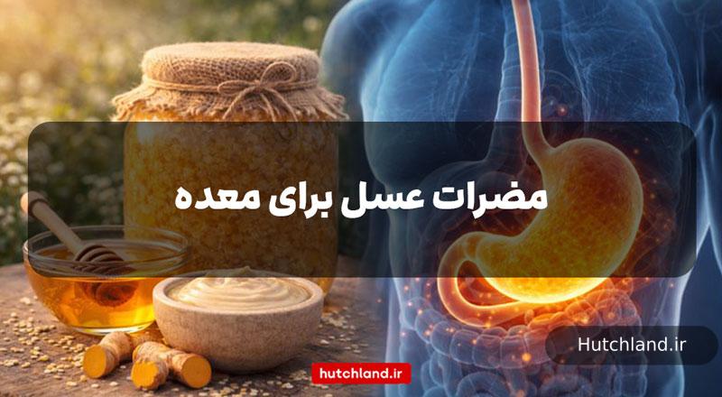 مضرات عسل برای معده