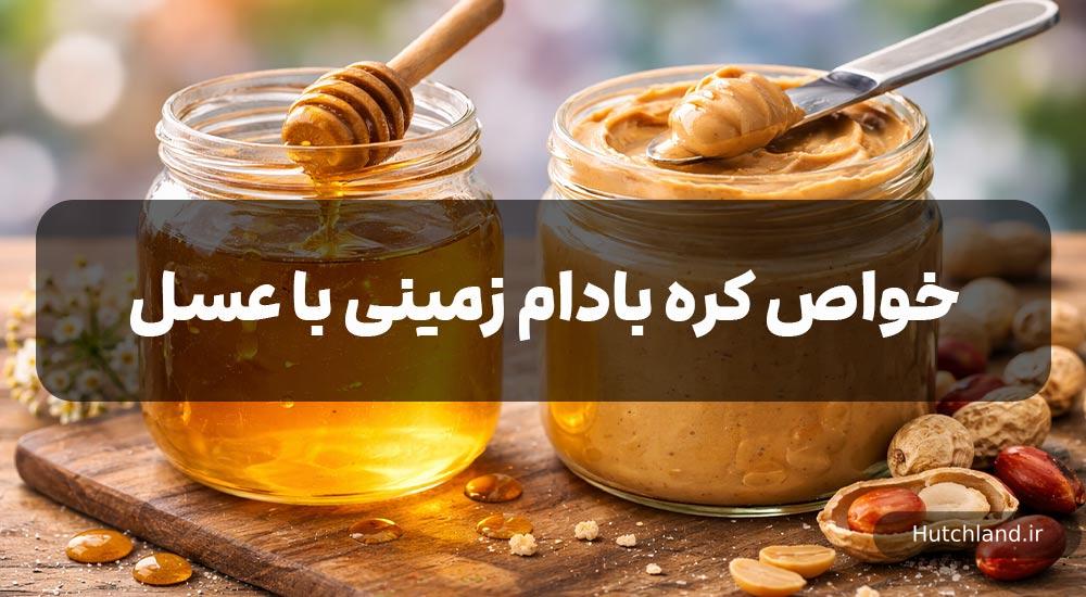 خواص کره بادام زمینی با عسل